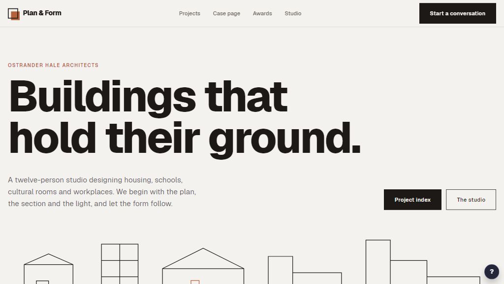 Preview of the Plan & Form template